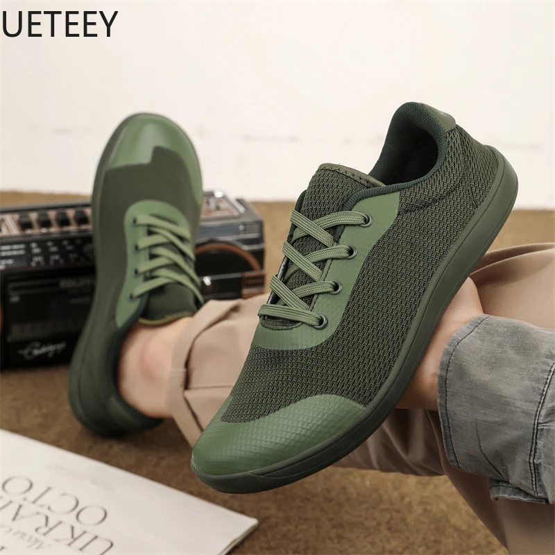 Nueva llegada de las cuatro estaciones, zapatillas antideslizantes para hombre, zapatillas informales, transpirables, resistentes al desgaste, zapatos de suela de moda joven, gran oferta