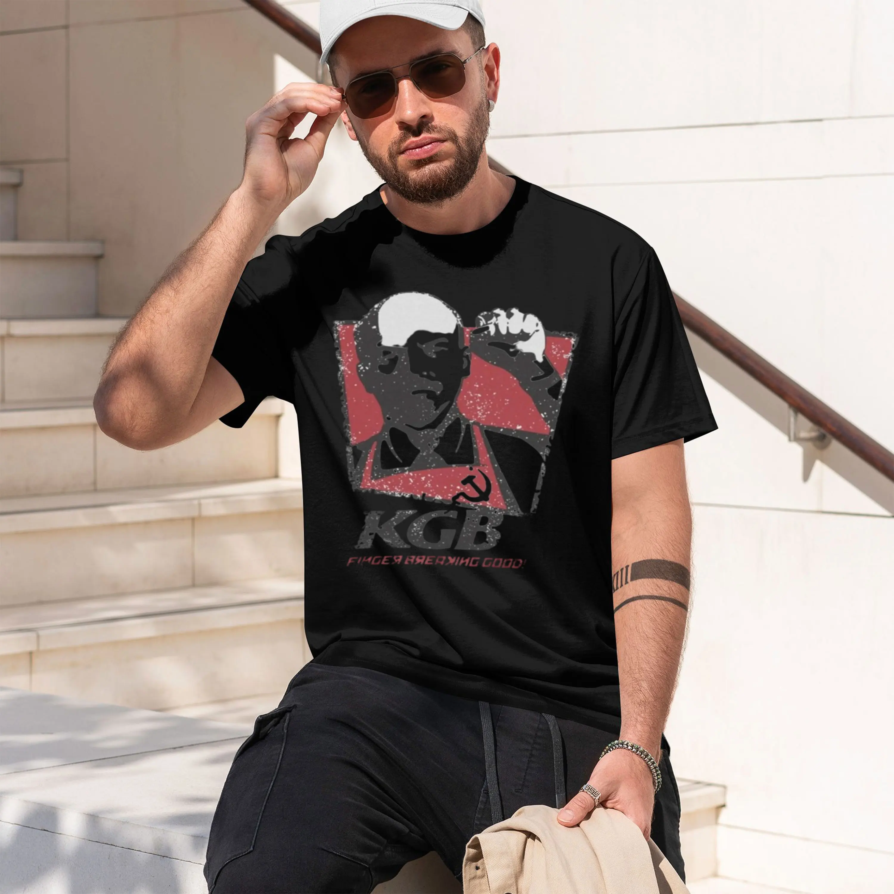 Lenin The Soviet Union Tshirts Men Communist Ussr Marx Comrades Russia Premium Tee Shirt Fitness T Shirt 2026 New Model Men’s Sh