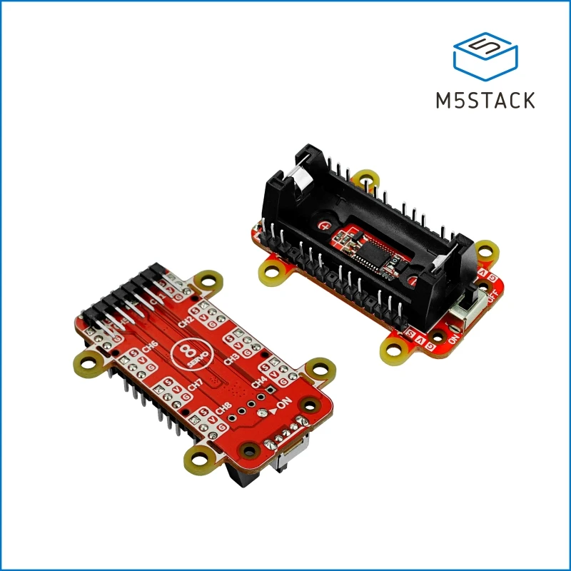 قبعة M5Stack الرسمية M5StickC ذات 8 قنوات لسائق المؤازرة