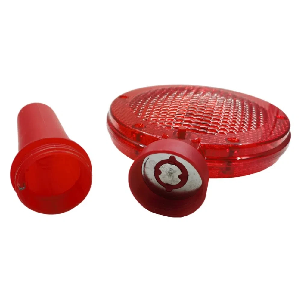 Waterproof Handheld LED Barricade Light Strobe Function with Hanging Ring Traffic Safety Light LED Light Source High Visibility