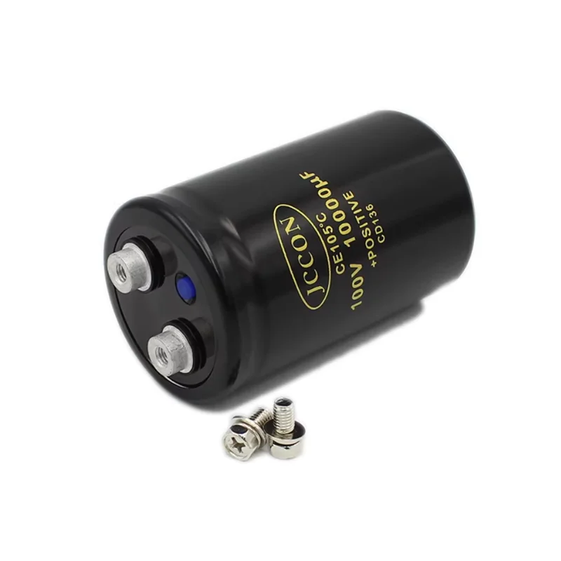 2PCS 400V 450V Screw Terminal Electrolytic Capacitor 1000uF-10000uF High Voltage Filter Capacitor Power Supply