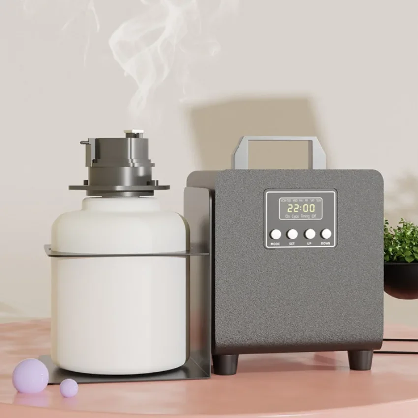 5000m³ Perfume Home Appliance Essential Oi Diffuser 2000ML Capacity HVAC Metal Material Commercial Places Air Freshener