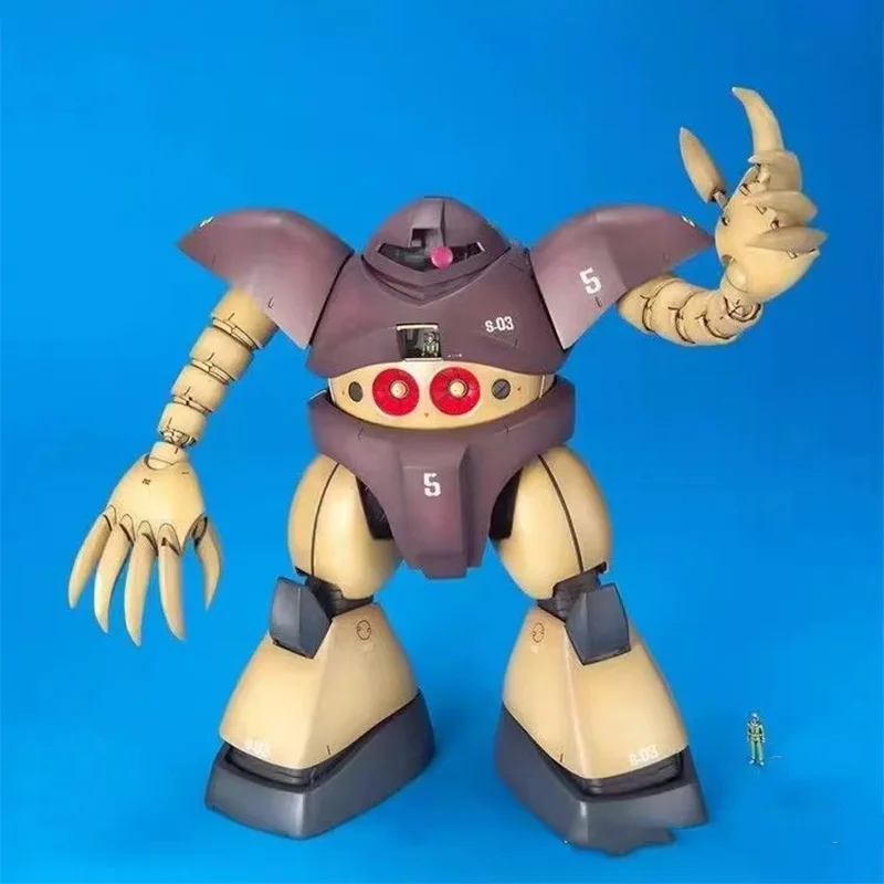 BANDAI original MG 1/100 MSM-03 GOGG traje móvil anime figura de acción montaje adornos colección juguete regalo para niños en choque