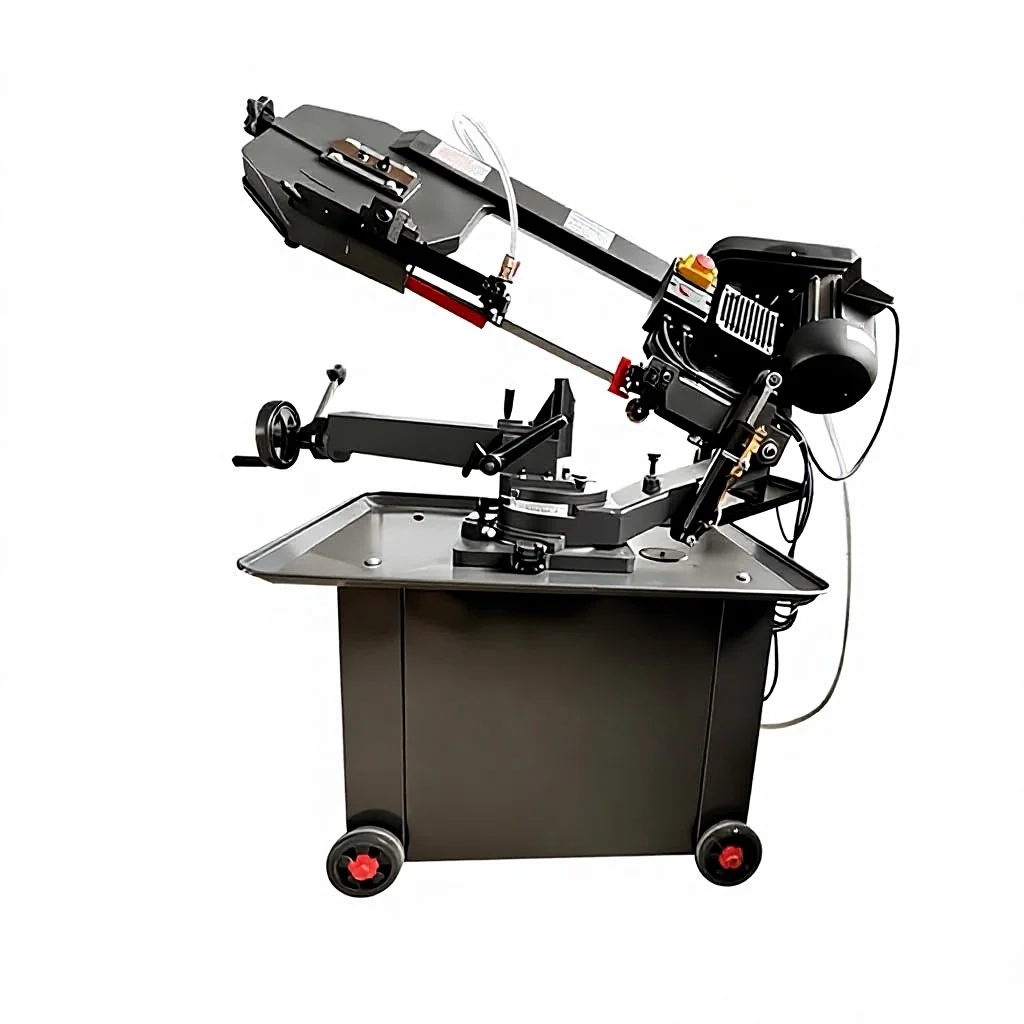 Horizontal multifunctional metal cutting band saw machine 1.1kw motor 3 years warranty, a variety of specifications are optional