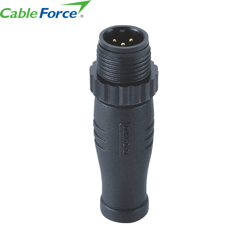 M12 a Code Female Plastic Screws Terminator NMEA 2000 Connector 5 Pin with 120ohm Resistor