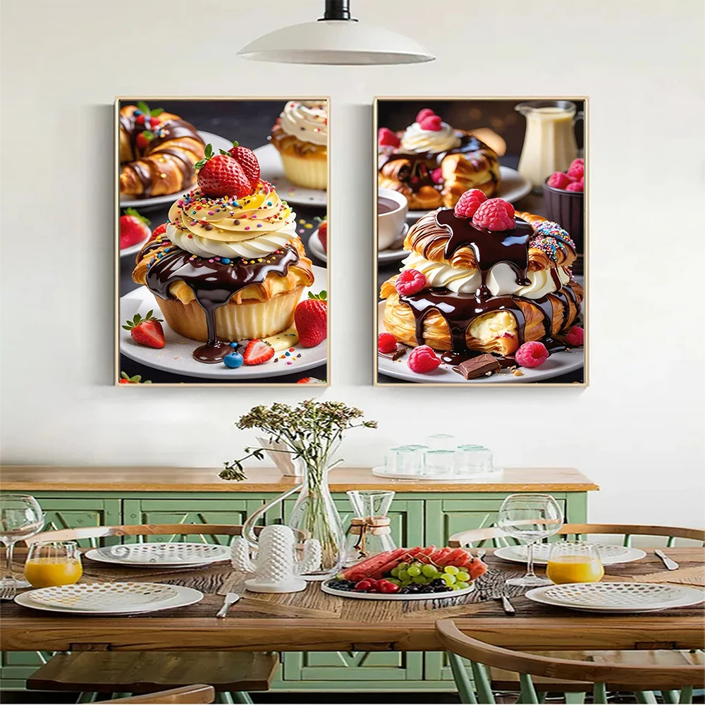 Delicioso Cuadro de Pintura de - Embroidery Kitchen reseña y precio