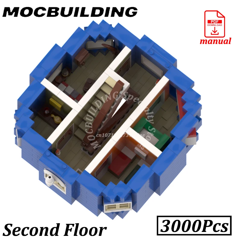 핀란드 집 오두막 MOC 빌딩 블록 벽돌 장난감 크리 에이 티브 동화 건설 선물 생일 선물