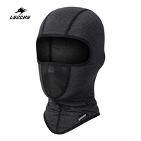 LYSCHY Balaclava Motorcycle Face Mask Summer Breathable Ice Silk Off-road Riding Mask Sun UV Protection Motorcycle Headwear Mask