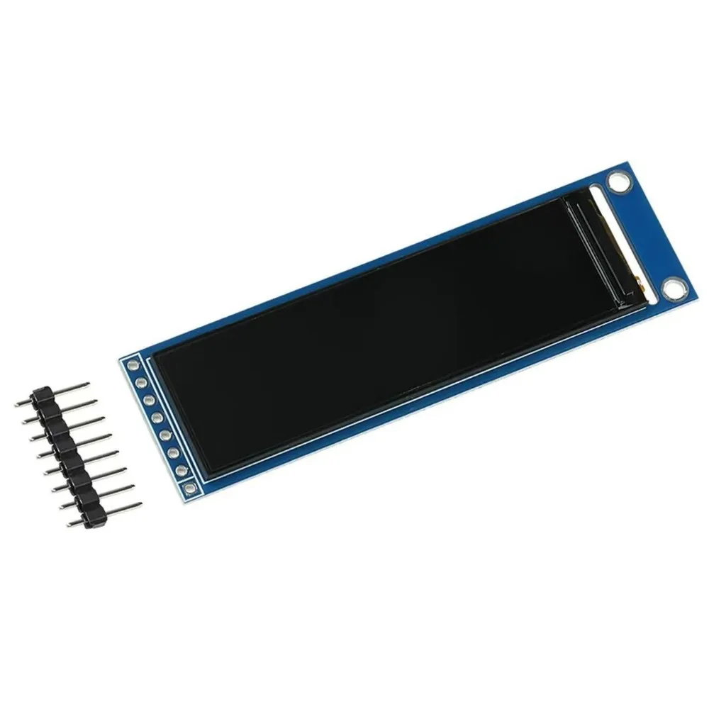 2.25 Inch SPI TFT LCD ST7789 Full View Color Screen 76x284 8 Pin Blue Board for Smart Watch DIY Project