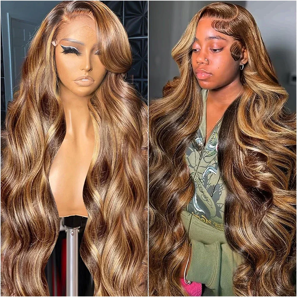 

Выделите отбеленные объемные волны 13x6 Парики из 100% натуральных волос на кружеве Предварительно выщипанные 13x4 Медовый блондин Парик на фронтальной части швейцарских кружевных париков