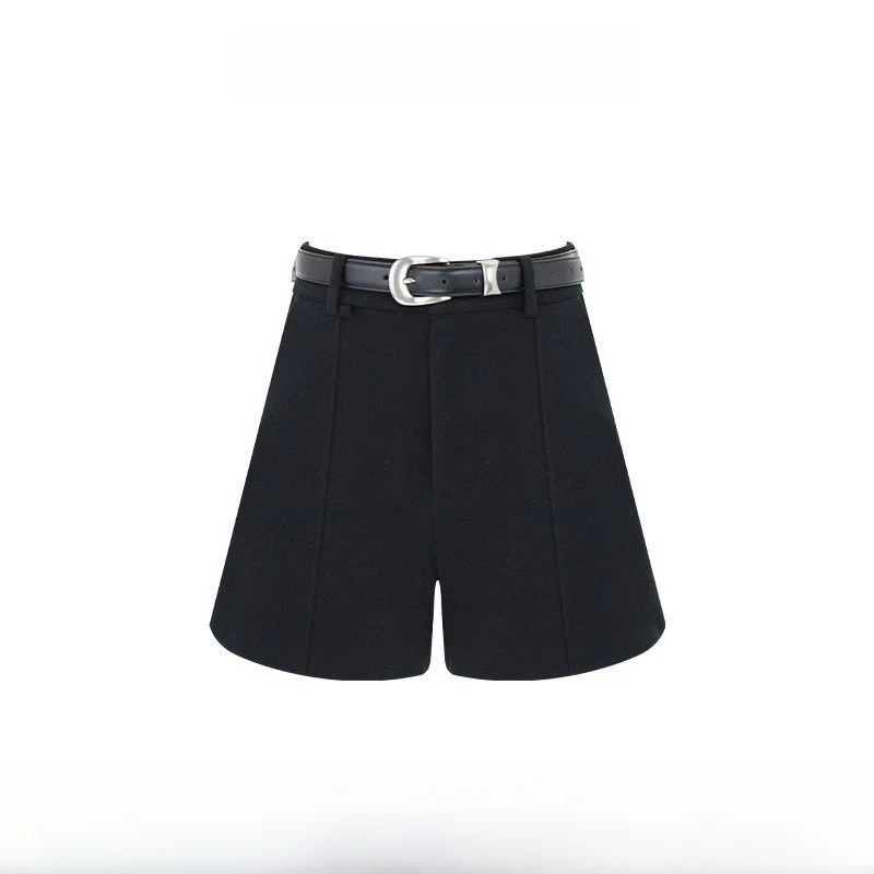 

Классические женские шорты Bla Thiened Faion с завышенной талией, прямые, повседневные, на весну-осень