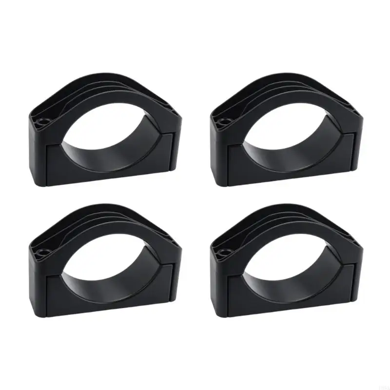 4PCS Nylon Fixation Cable Clamps Branch Line Card Clamps Wire Holders for Home Office Electrical Projects Enduring 
