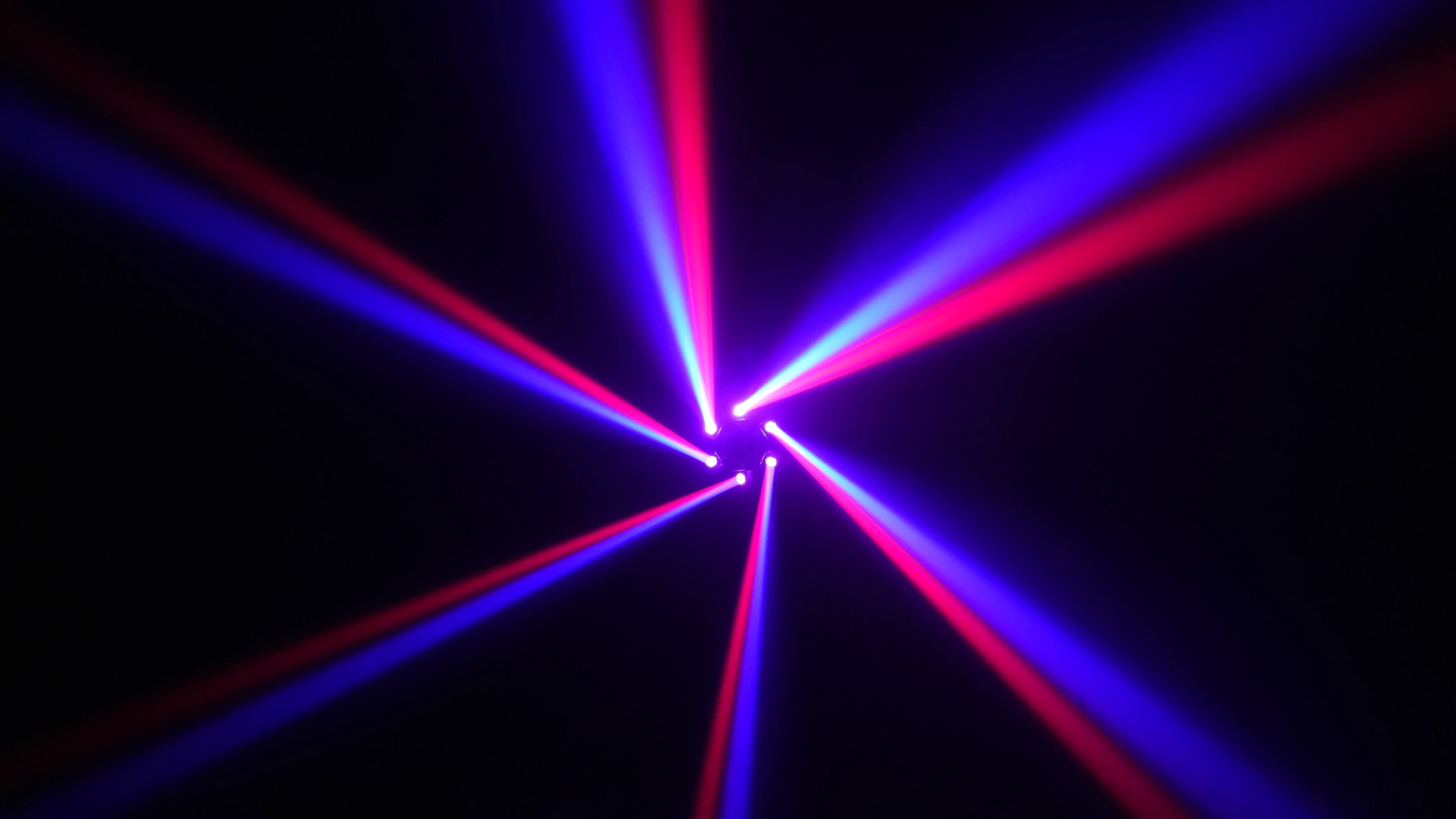 Fernbedienbare Moving-Head-Lichtanlage mit 6 Armen, RGBW-Beam, Strobe, Laser, DMX512-Bühnenbeleuchtung für DJ, Disco, KTV – Detail 27