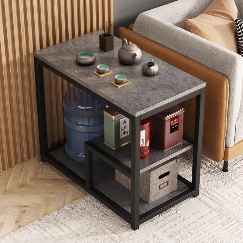 AOLIVIYA Tea Coffee Table Nightstand Storage Rack Sofa Corner Side End Stand High End 2025 Modern Light Luxury Home