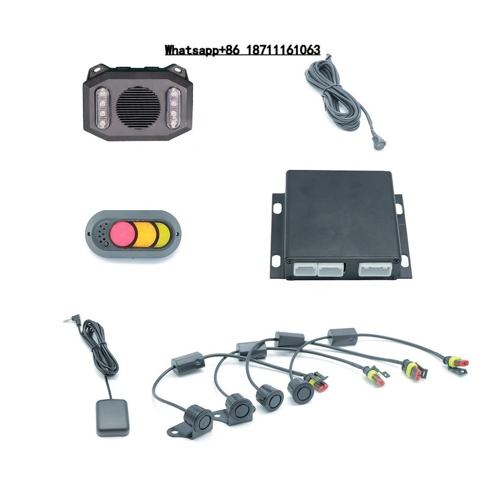 Right-Side Blind Spot Reversing Radar Voice-activated Horn Alarm CE Certified