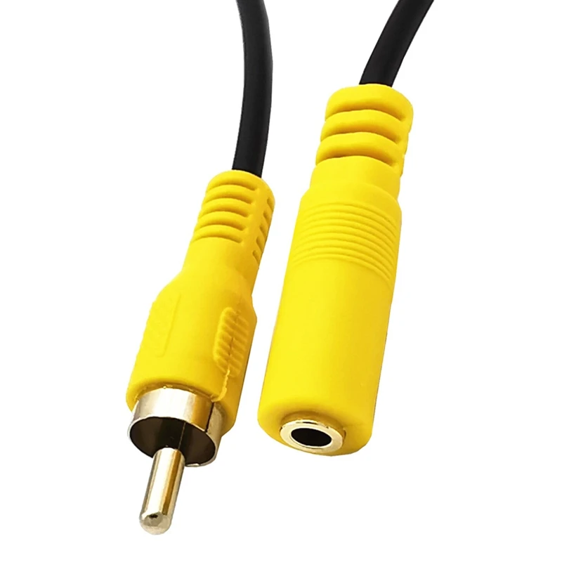 3.5mm 1/8 inch Mono Female  to RCA Male Audio Cable Cord Gold Plated 0.3M;