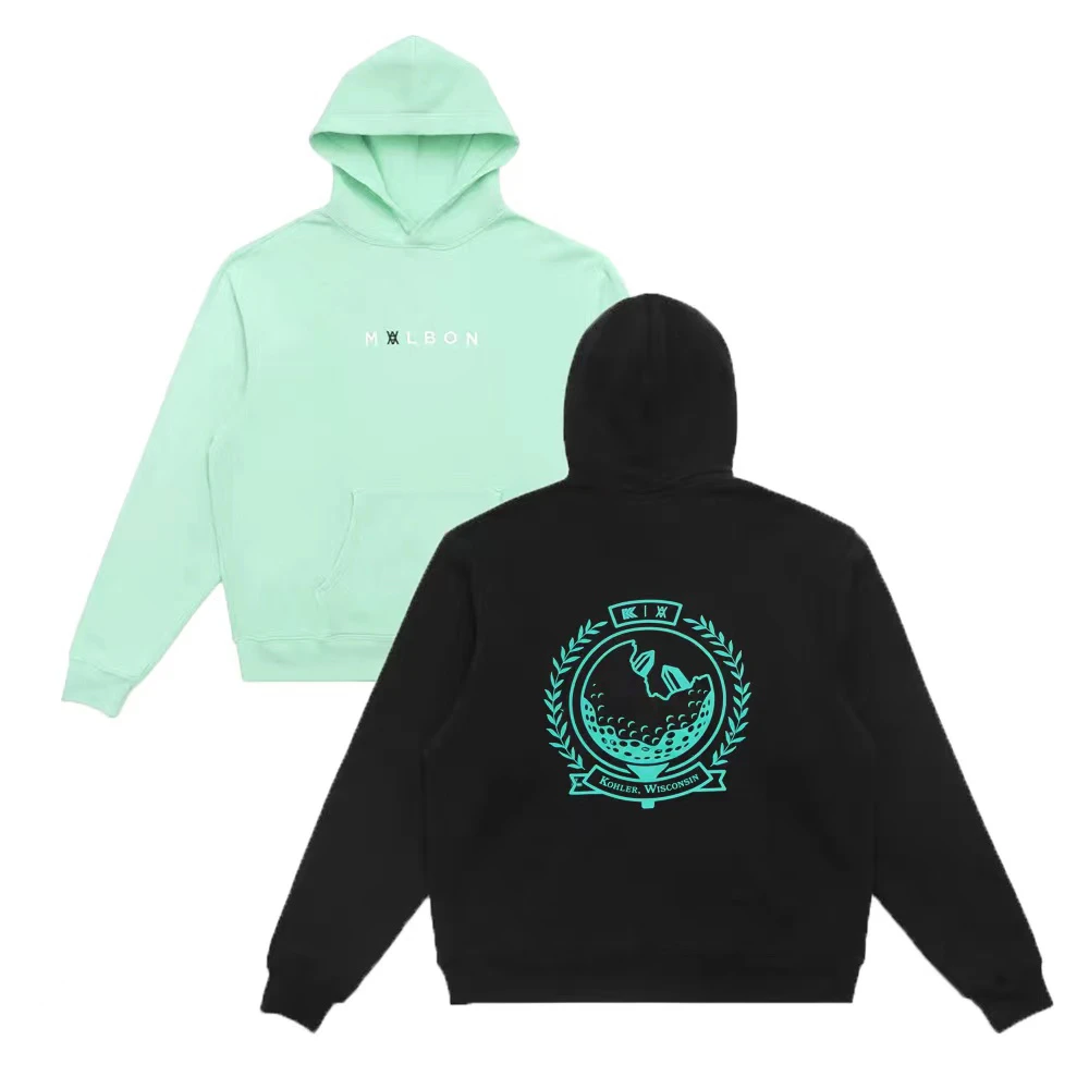 

Korean Style Men's Golf Sweatshirt, Winter Thermal Pullover with Fashion Hoodie Design, Sports & Casual