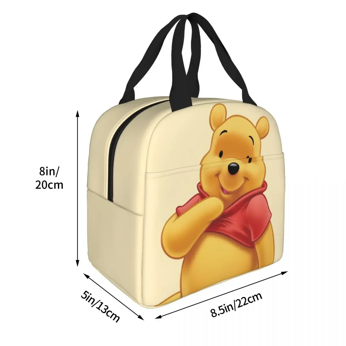 Winnie The Pooh Insulated Lunch Bags Leakproof Lunch Container Thermal Bag Tote Lunch Box Work Picnic Men Women