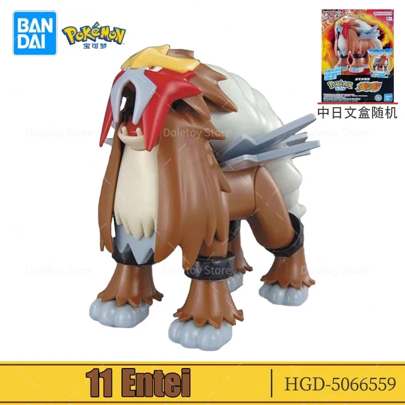 Originele Pokemon Figuur Pikachu Charmander Mew Eevee Action Model Collectible DIY Assembly Model Speelgoed Cadeaus voor kinderen