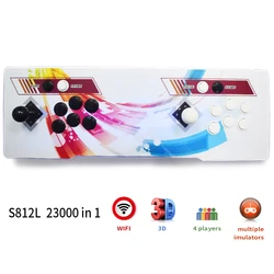 Pandora Box 3D WiFi Arcade Machine 23000 Giochi S812 Zero Delay 6 Pulsanti Joystick 2 Giocatori Controller Console Arcade
