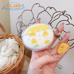 For OPPO Enco Air3i Case Transparent Soft Case Cute Flower OPPO Enco Air2 Protective Cover OPPO Enco Air Case Cartoon Pendant