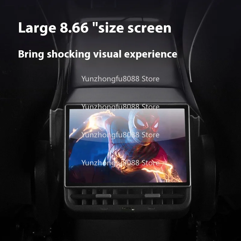 Modified Smart Display 4g Version 8.66 Inches, Rear Entertainment TV Screen Is Suitable for Y-type/3