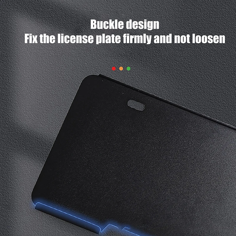 High qualityMotorcycle Universal License Plate Frame 1PCS Aluminum Alloy LTO Plate Cover Holder Protector
