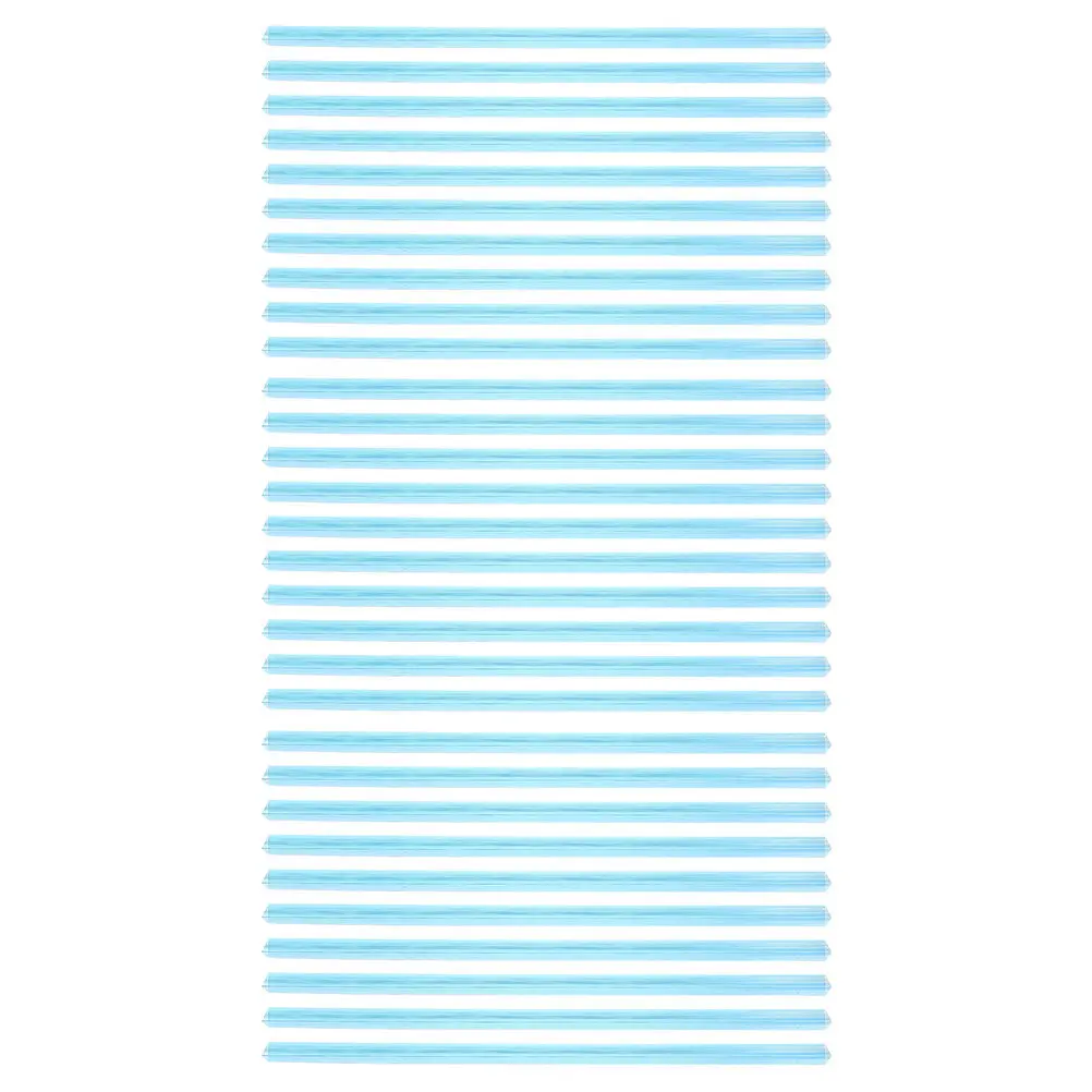 

30Pcs Transparent Slide Binder Clips Plastic Pull Rod Binding Bars for Book Binding Document Organization School Office Use