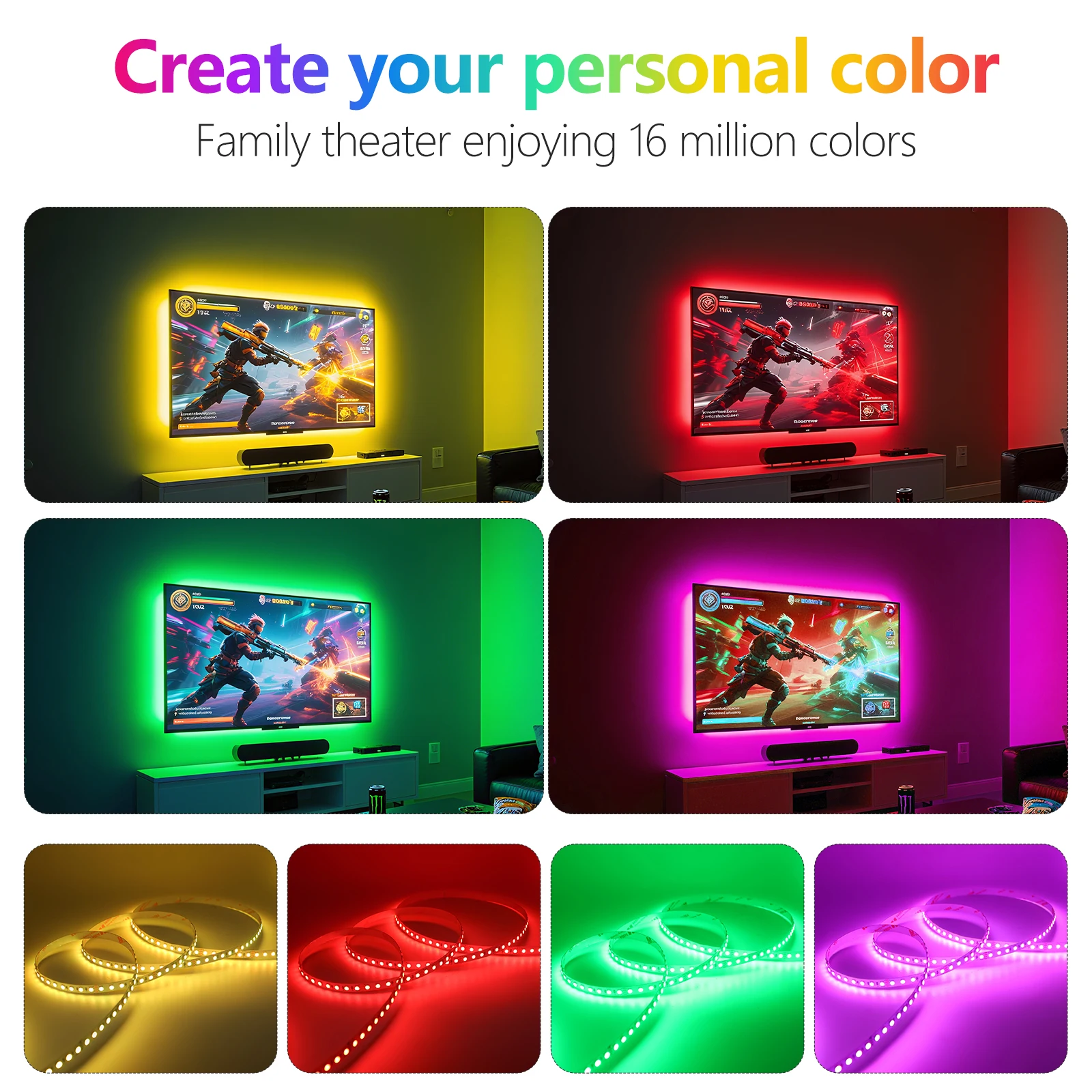 5M 10M RGB LED Strip 12V 24V Flexible LED Tape Ribbon 3535 120LEDs LED Rope Light with Adhesive for Home Decoration