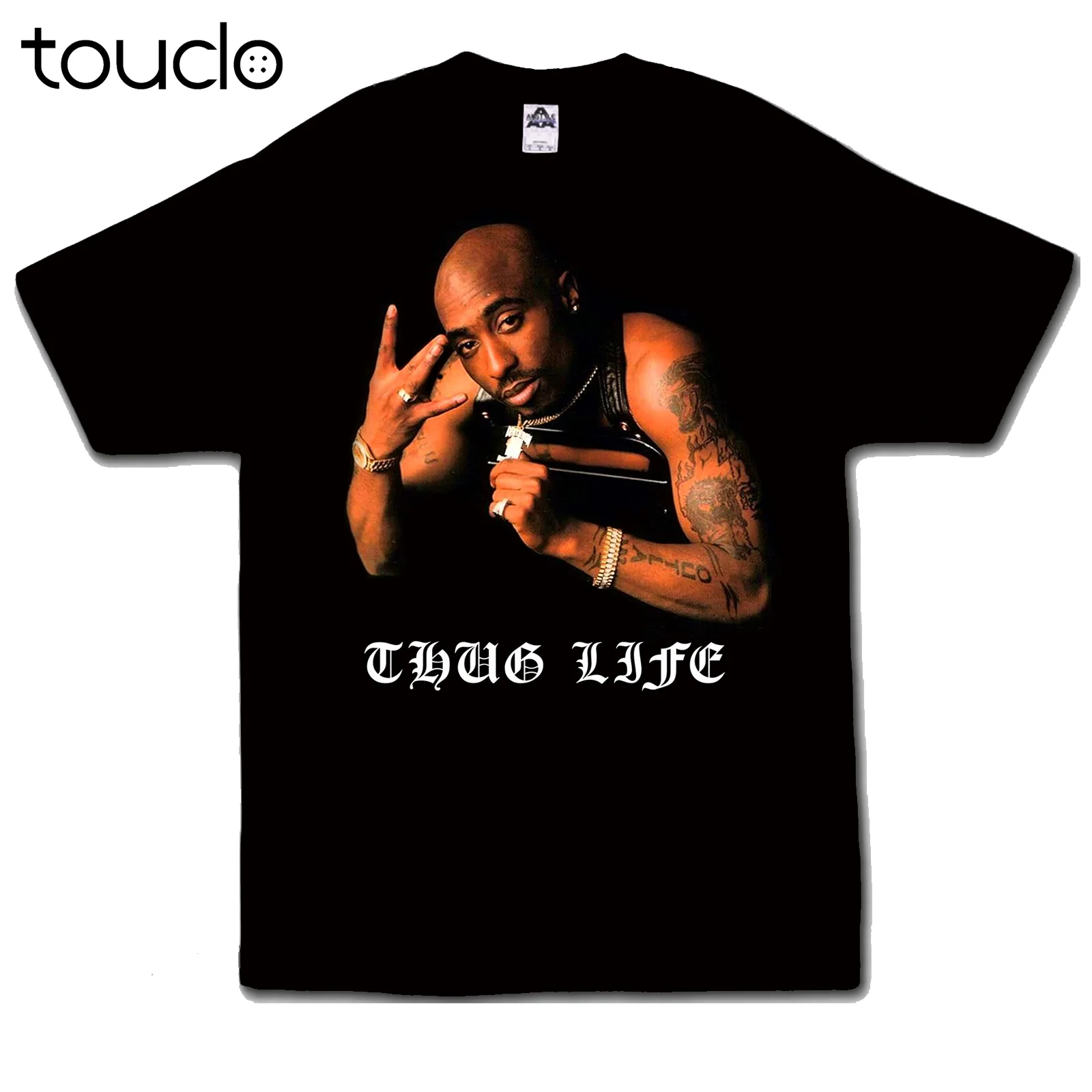 New 2Pac Thug Life Shirt Tupac Shakur West Coast Dub Cali Dre Death Row West Side 1 Unisex T-Shirt S-5Xl Xs-5Xl Custom Gift