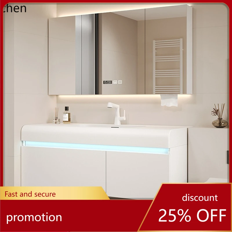 

LXC Wash Basin Washstand Washroom Sink Smart Bathroom Cabinet Set Factory Direct Sale