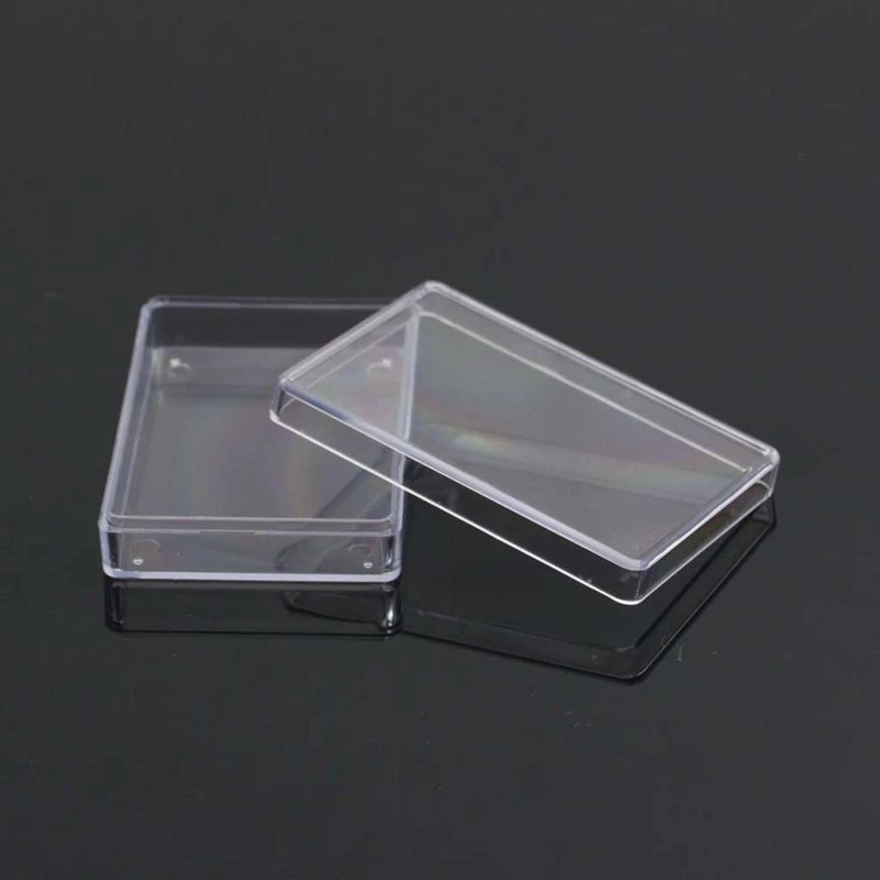 Rectangle Holder Club Party Playing Card Set Travel for Case Clear Cov Dropship