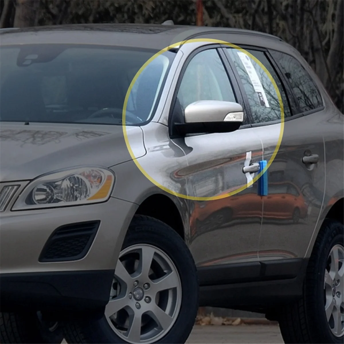 Side Mirror Turn Signal Light Lens Cover for Volvo XC60 2009-2013 Rearview Mirror Indicator Lamp Shell 31217289 R