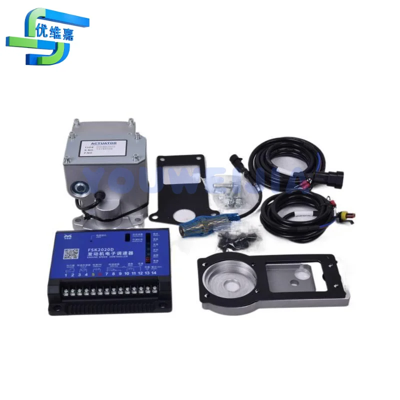 

ZD350 24V Electronic Throttle Controller Actuator Diesel Generator Set Series Electromagnetic Controller