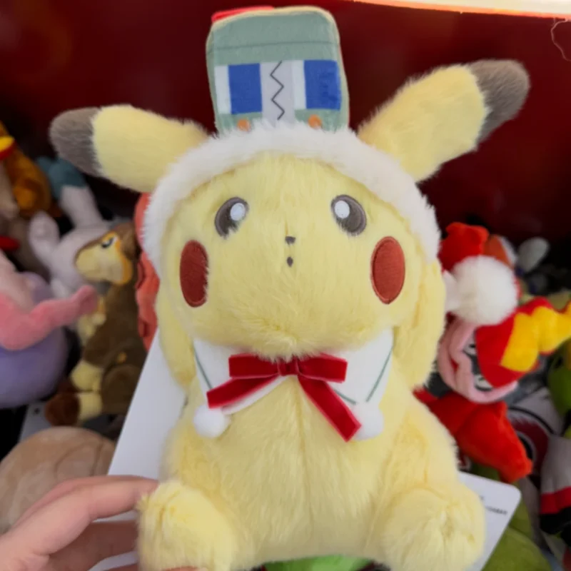 2025 Vendita calda Genuino Peluche Ciondolo Festival Preghiera Serie Gardevoir Rowlet Kawaii Decorazione della stanzaGiocattolo Ragazza Ragazzo Compleanno Natale Gif