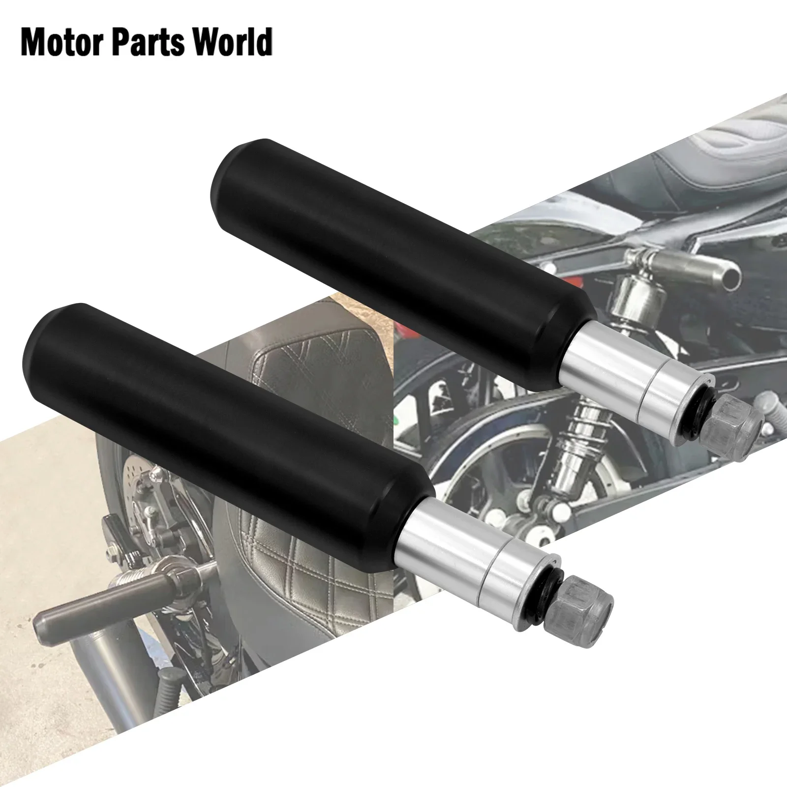 Górne amortyzatory motocyklowe Suwaki ramy Spadające osłony Ochraniacz do Harley Dyna Low Rider 2006-2017 Sportster XL 883 04-2022