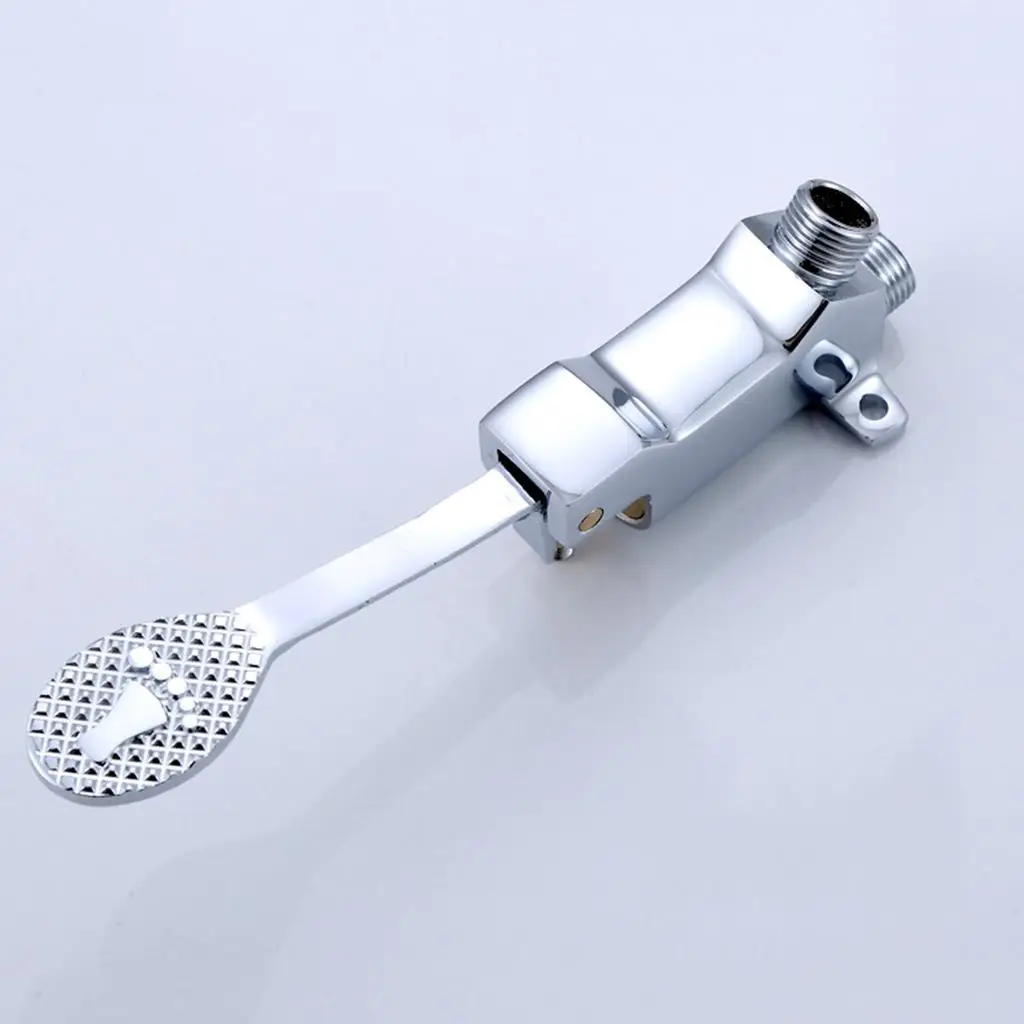 floor-foot-pedal-valve-copper-basin-single-cold-tap-pedal-water-faucet