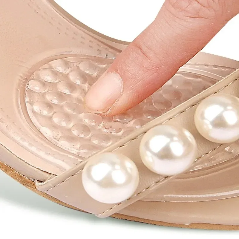 Semelles intérieures auto-adhésives durables pour femmes, talons hauts, 7 points, silicone, non ald, absorbant les chocs, 1 paire, Airways