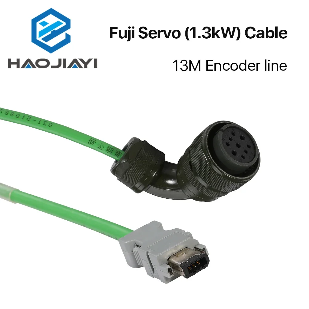 1.3kW Fuji Servo Cable Set Encoder Cable+Power Cable 13Meters for Fuji Servo Motor & Driver CNC Fiber Laser Machine