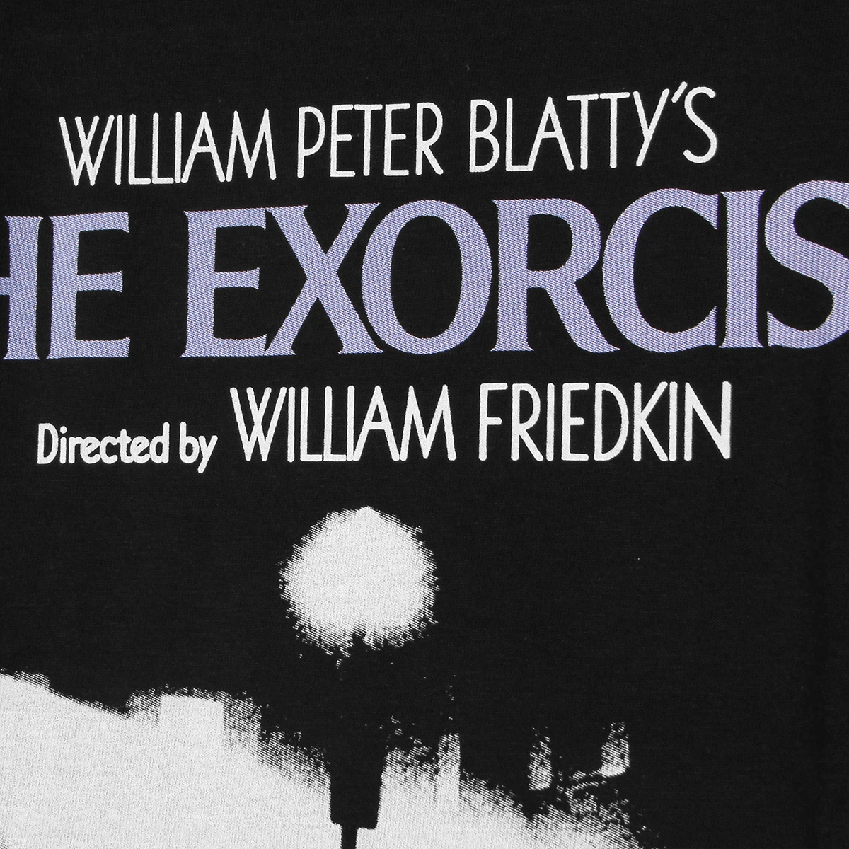 The Exorcist T-Shirt Horror 70S Movie The Shining Rosemary\'s Baby Cult Black Cotton Washed Long Sleeves Tee Shirt