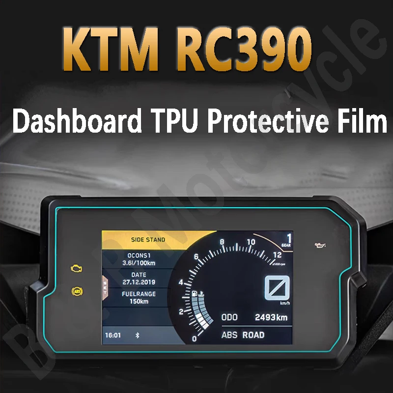 

For KTM RC390 22 instrument panel film transparent headlight smoked tail light film rearview mirror invisible cover accessories