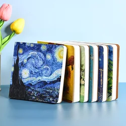 Square Oil Painting Blank Notebook Student Learning Record Notebook Painting Graffiti Simple Hand Account Book Sketchbook