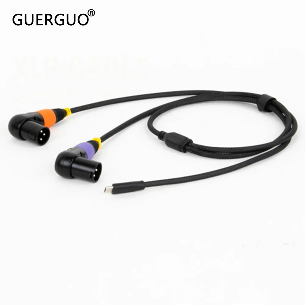 

USB C to Dual XLR Audio Extension Cable,USB Type C to 2 XLR Male/Female Converter Adapter for Amplifier,Speaker,Mixer Console