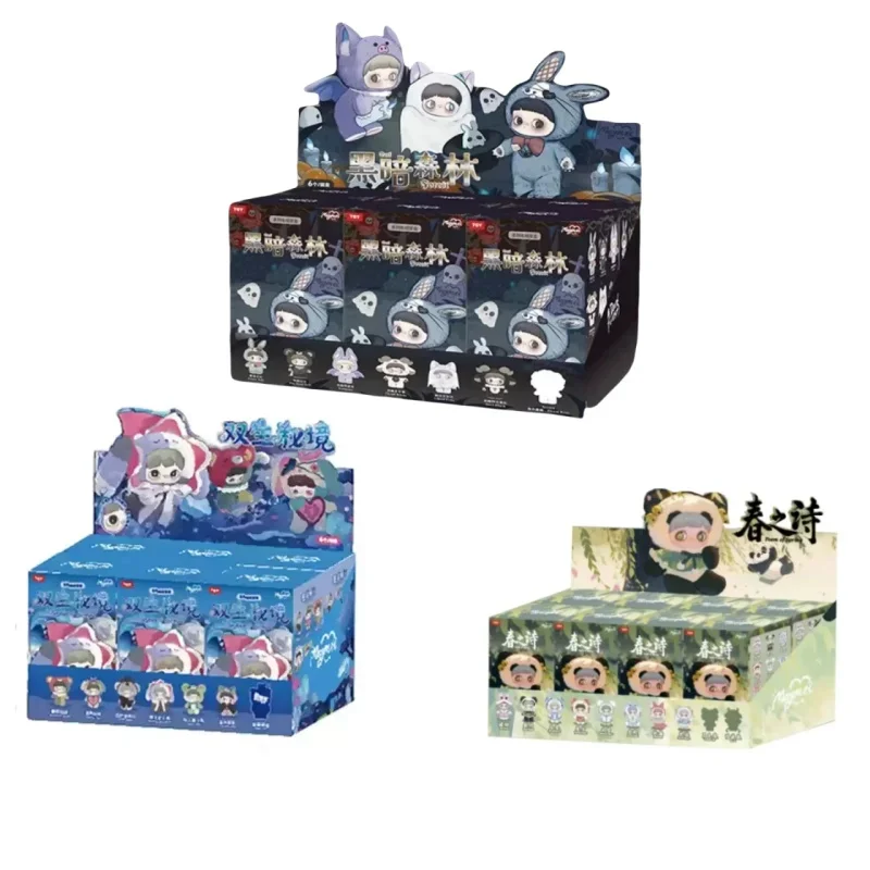 

Подлинная Maymei V2 V3 V4 Dark Forest Series слепая коробка Kawaii виниловая кукла игрушки модный орнамент сумка кулон игрушка загадочная коробка подарок