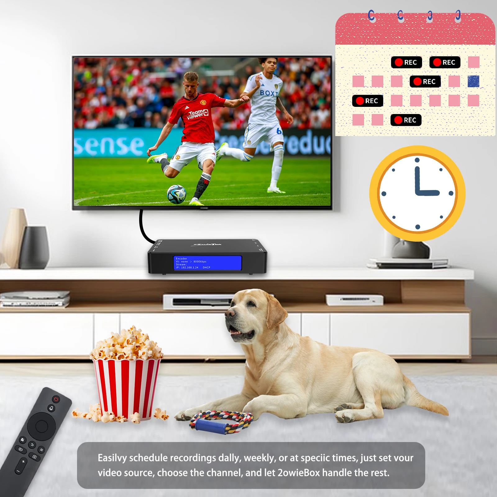 Grabador de vídeo HDMI 4K: DVR de captura HDMI con códec H.265/H.264, grabación de 4K a 30fps, paso y reproducción en TV, no requiere PC