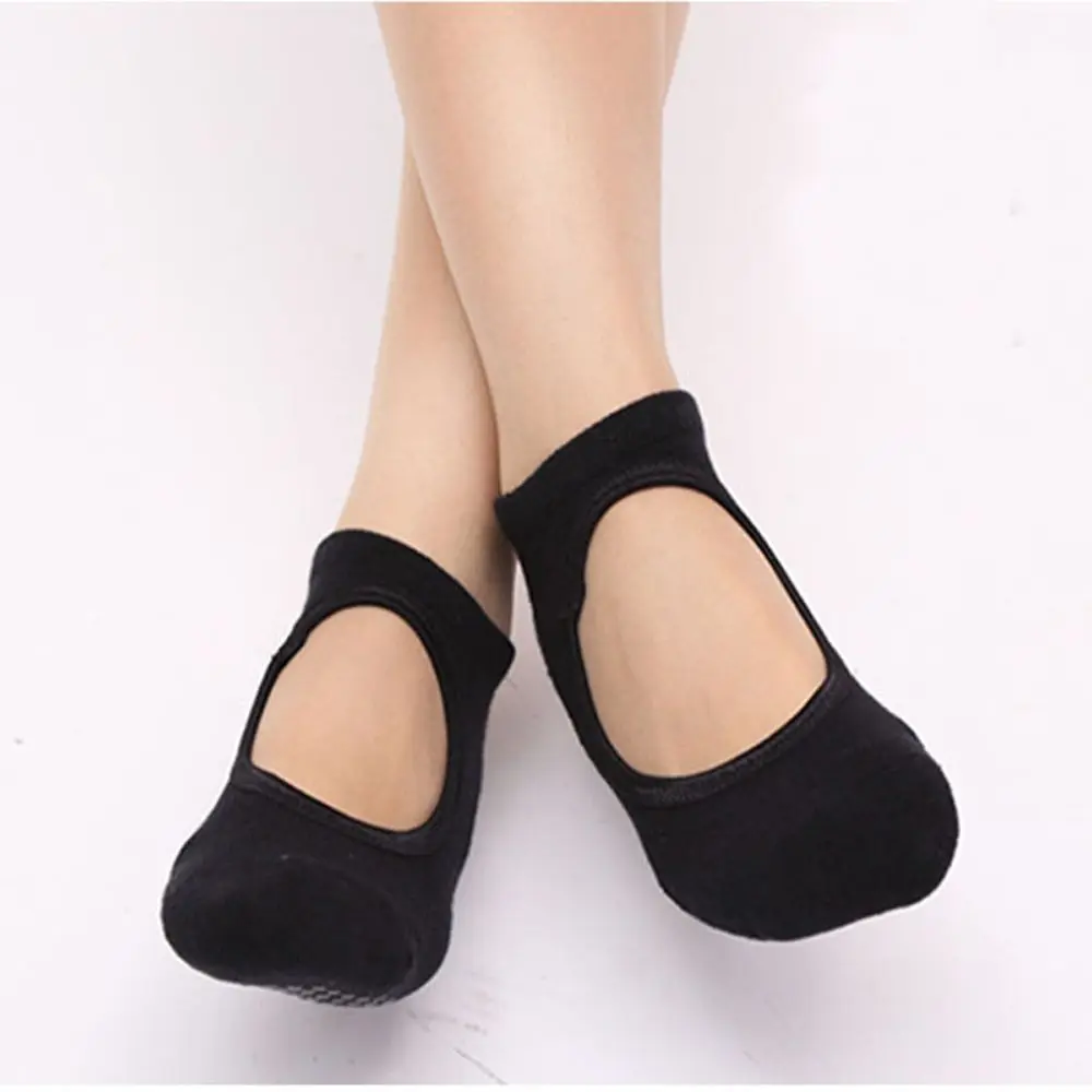 Ankle Sports Antibacterial Sock Dacing Wear-resisting Women Pilates Ballet Barre Cotton Yoga Socks