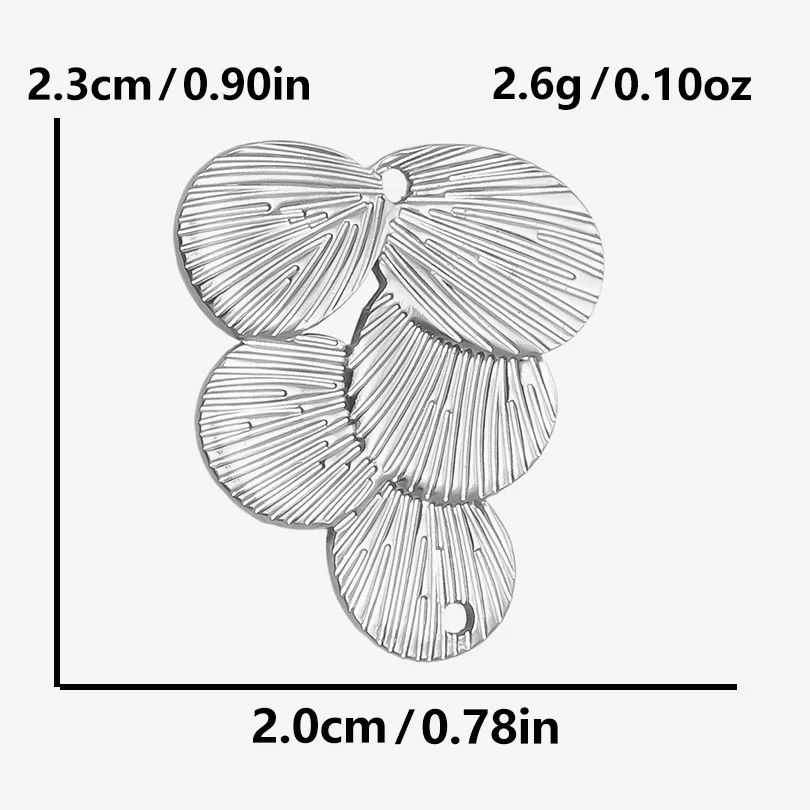 10 Stuks Nieuwe Geen Vervagende Zilveren Kleur Mode Korte Hanger Geometrie Versnelling Zon Schroefdraad Bloemvouwen Charmes Diy Sieraden Maken