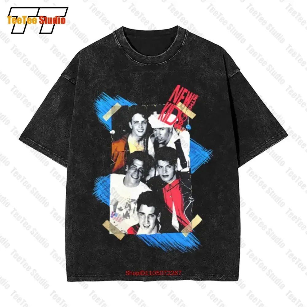 Vintage 90S nuevos niños en el bloque No más juegos Vintage camiseta de gran tamaño tamaño tamaño Xl hecho en EE. UU. Nkotb 67SC