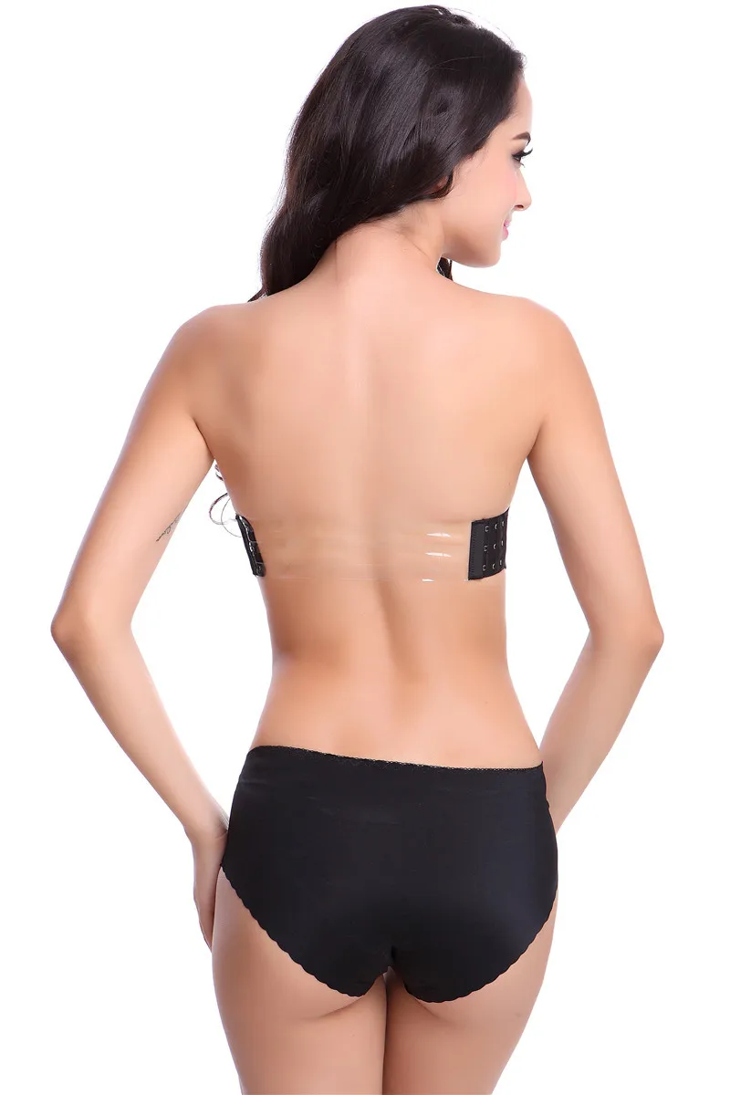 Women Sexy Strapless Bras Tube Top Seamless Push Up Wireless Bralette 1/2 Cup Invisible Brassiere Female Comfortable Underwear image 5