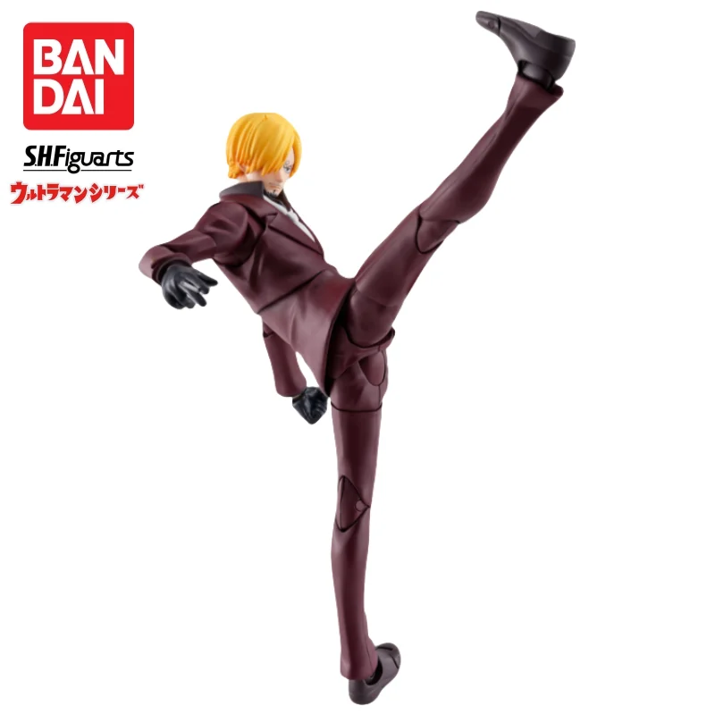 In Stock Bandai Original S H Figuarts One Piece Sanji Action Figure Model Doll Brand New Boxed Anime Characters Garage